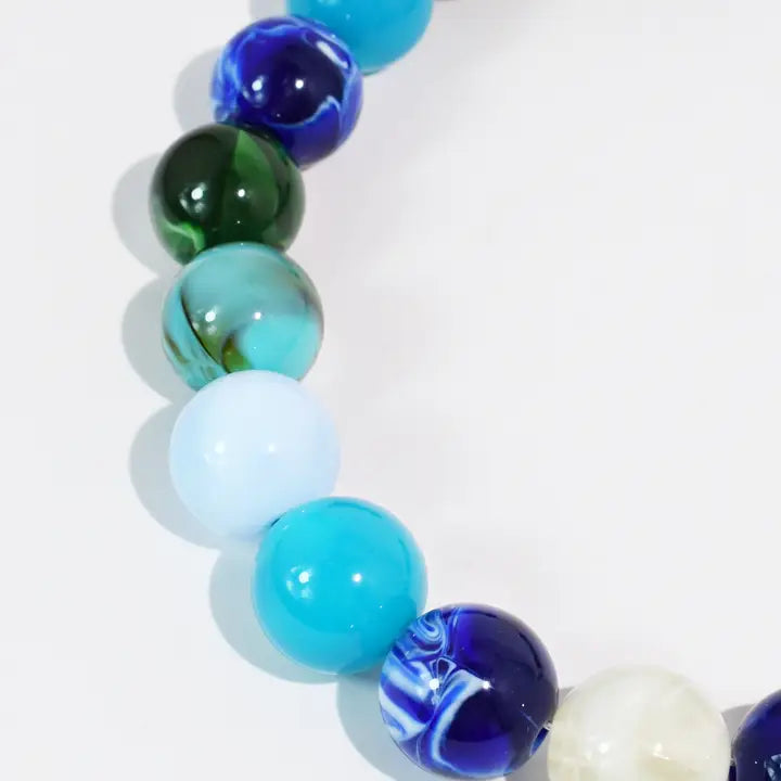 Sea Glass Beads Necklace