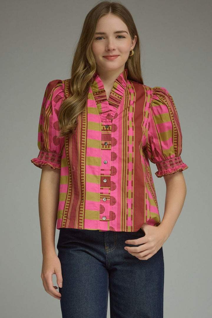 The Color Theory Blouse