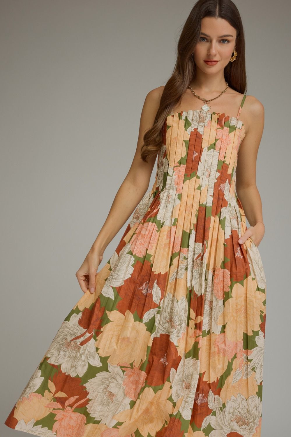 The Harvest Bloom Midi Dress