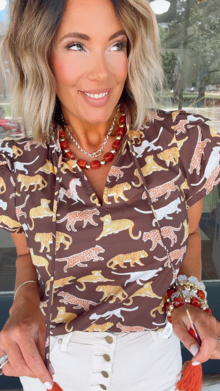 THML Wild Side Blouse