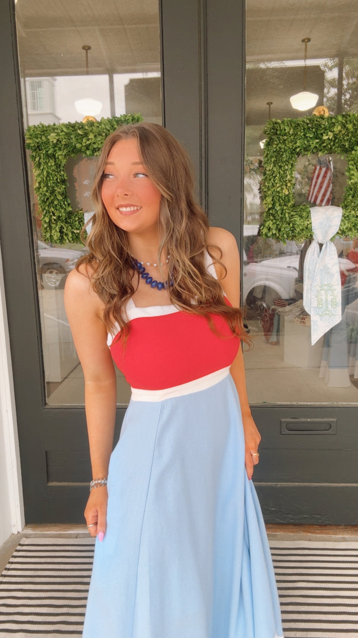 Americana Dream Midi Dress