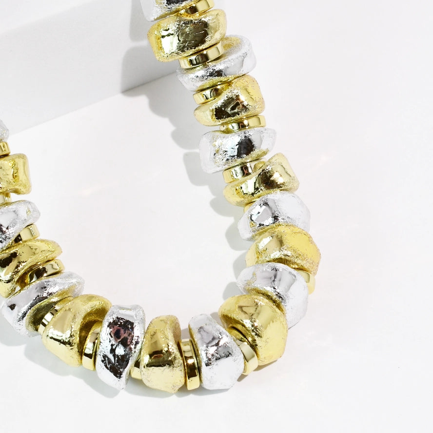 Liquid Mix Metal Necklace