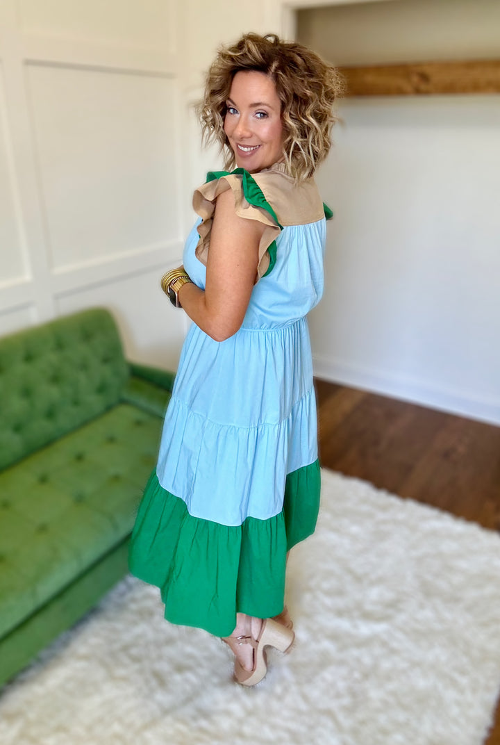 The Sunny Skies Maxi Dress