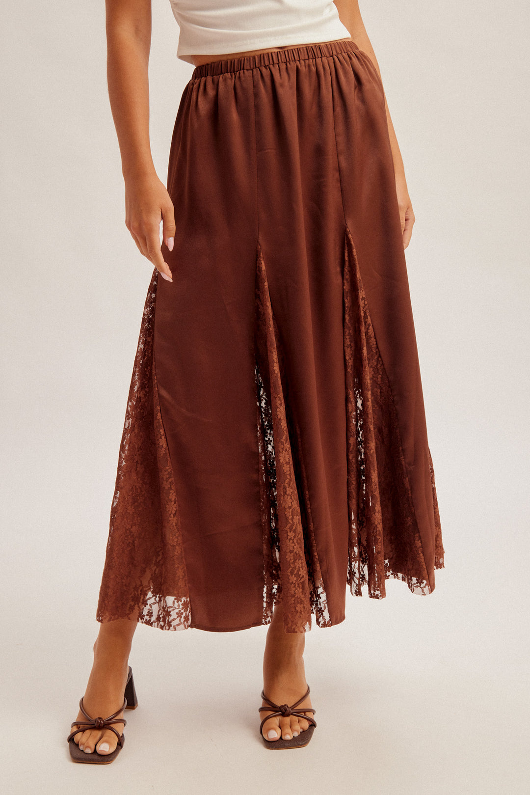 The Midnight Romance Midi Skirt