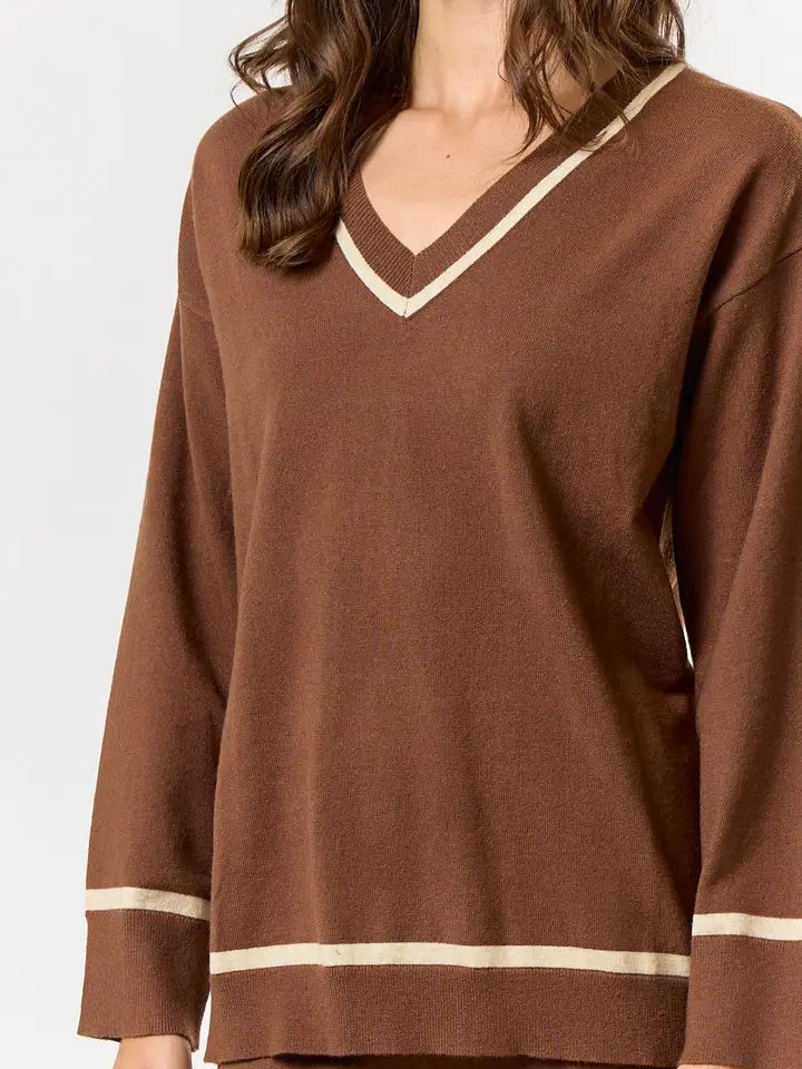 The Mocha Sweater Set