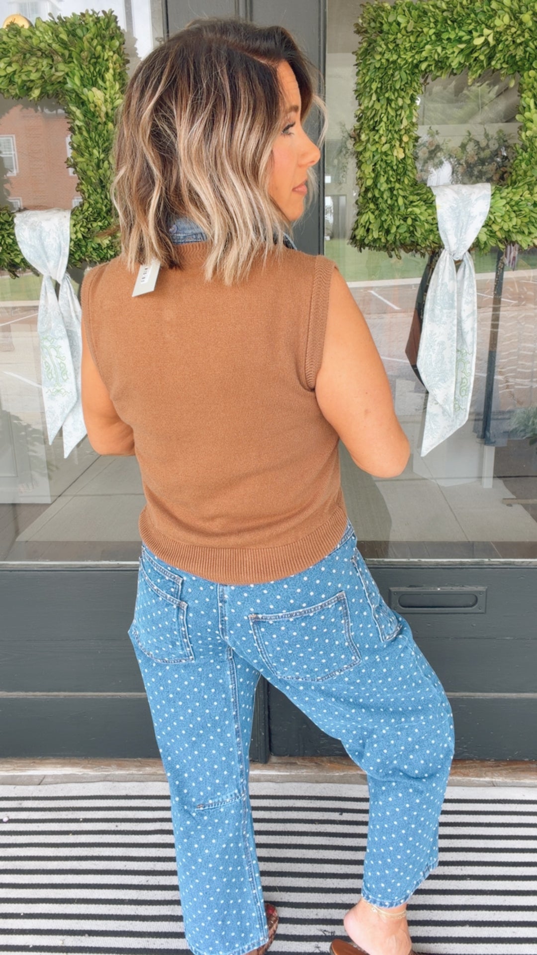 The Denim Days Sweater Vest