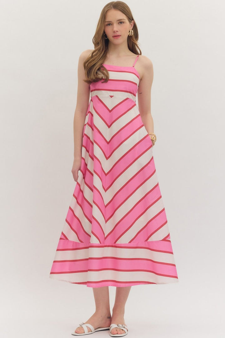 The Pink Paradise Maxi Dress