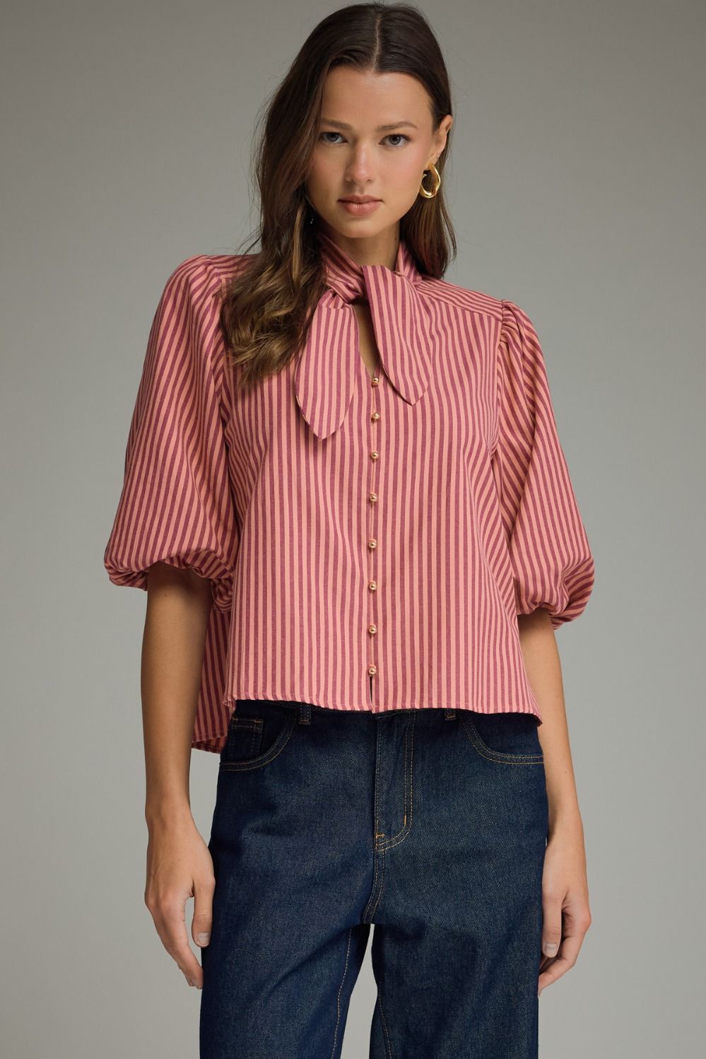 The Rosalie Tie Neck Top