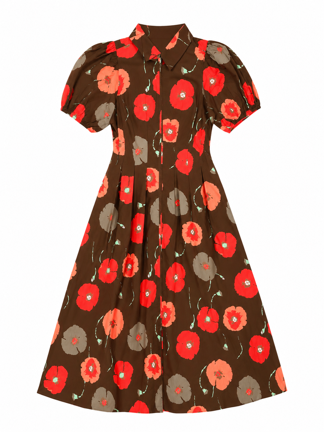 The Poppy Fields Midi Dress