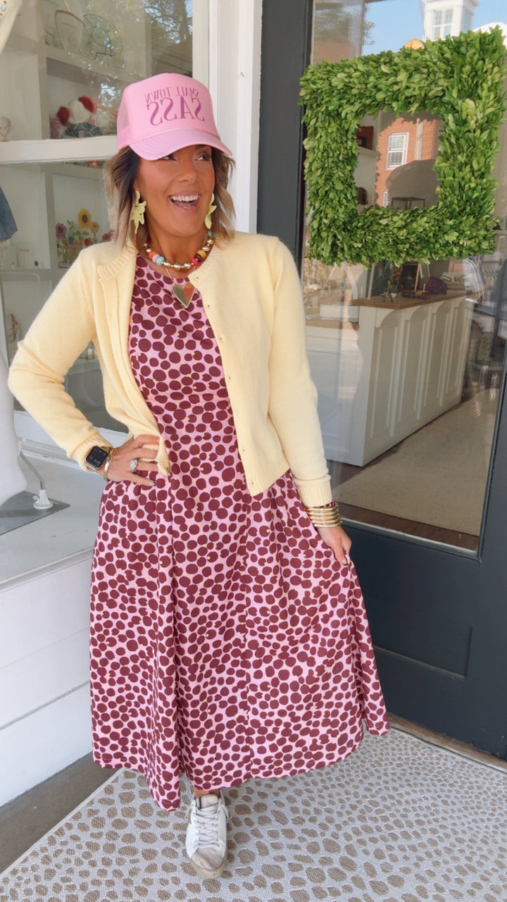 THML Dreamy Dot Dress