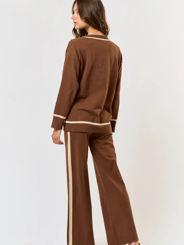 The Mocha Sweater Set