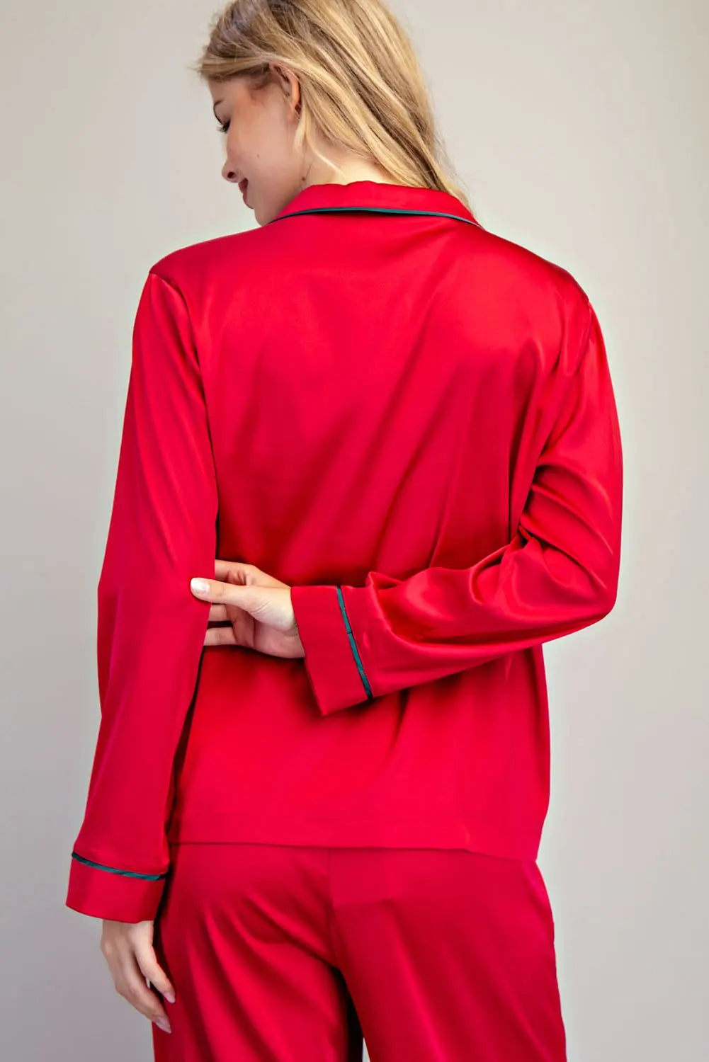 Classic Satin Pajama Set