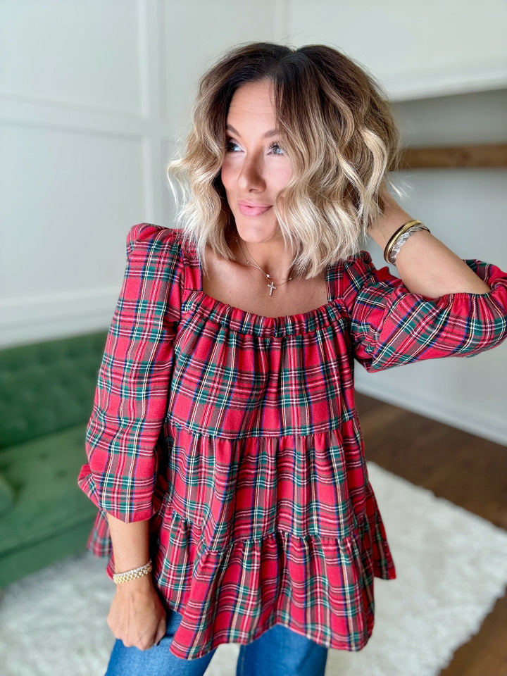 The Plaid Top