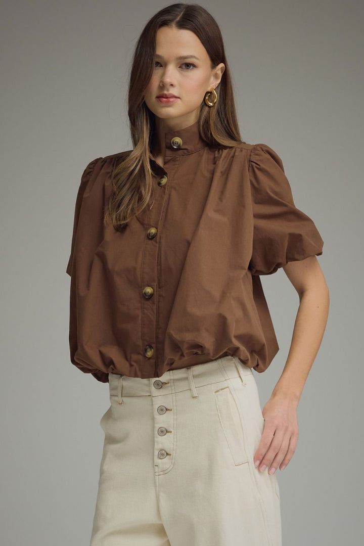 The Espresso Statement Top