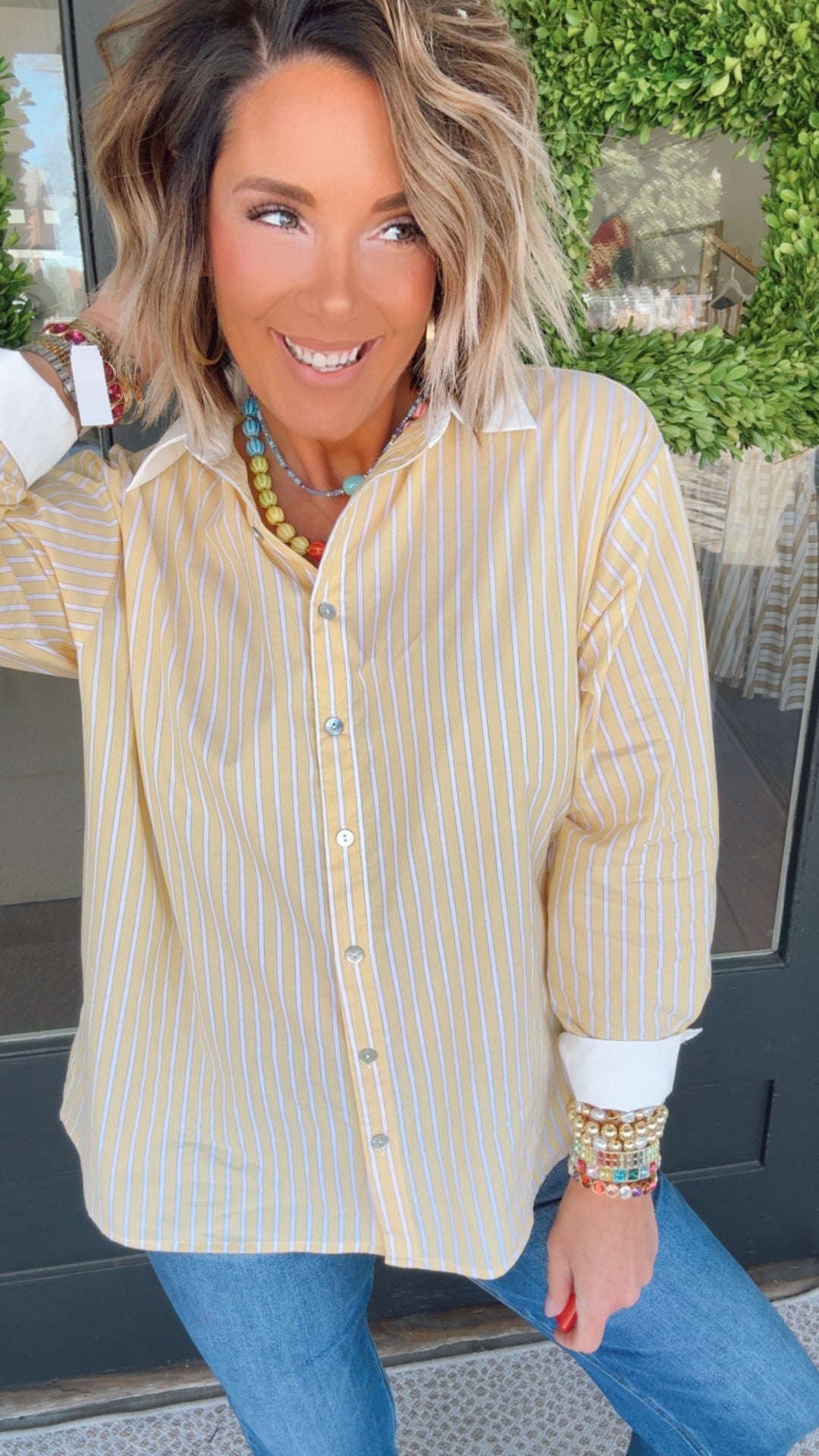 The Sweet Sunshine Stripe Top