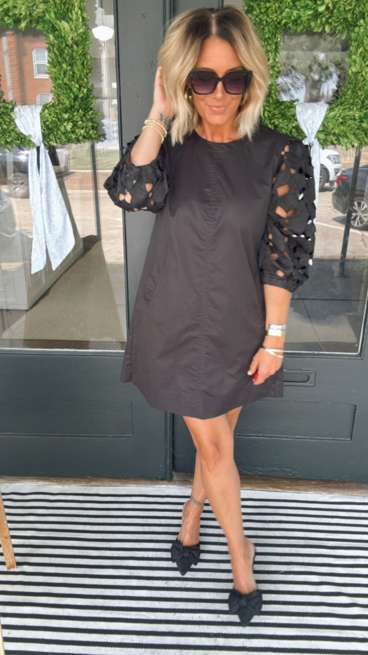 THML Eyelet Dress