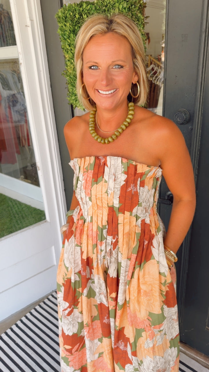 The Harvest Bloom Midi Dress