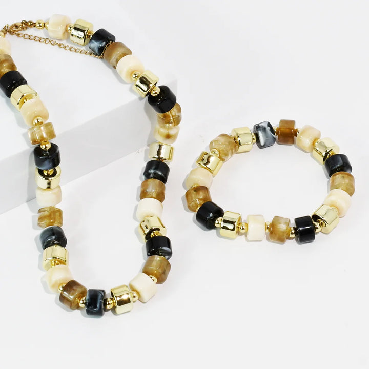 Mocha Mood Necklace Set