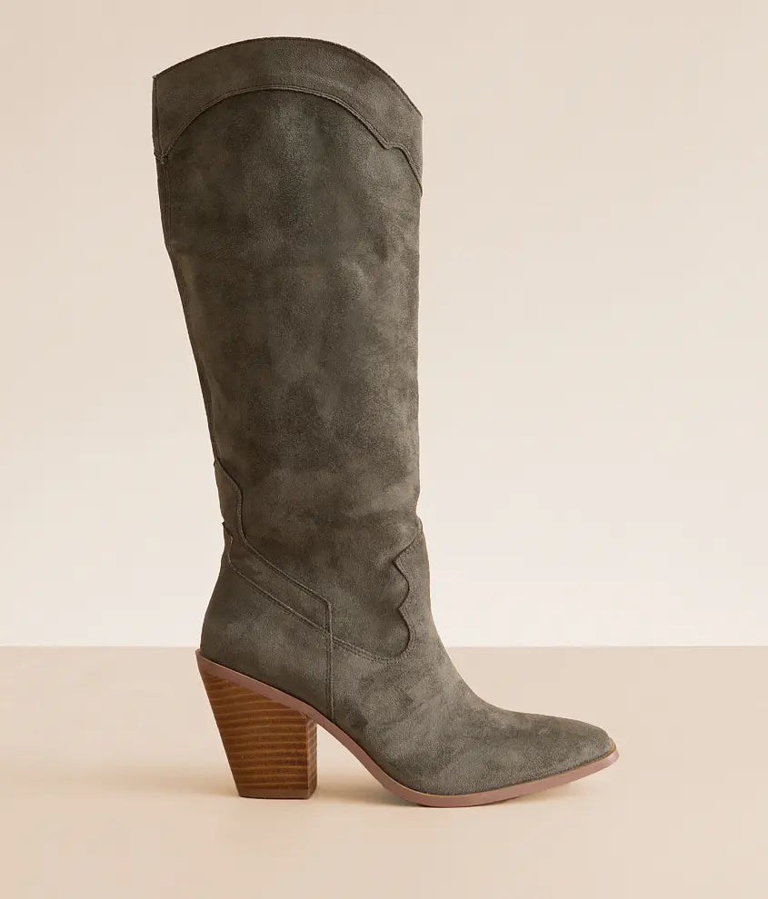 The Classy Olive Boot