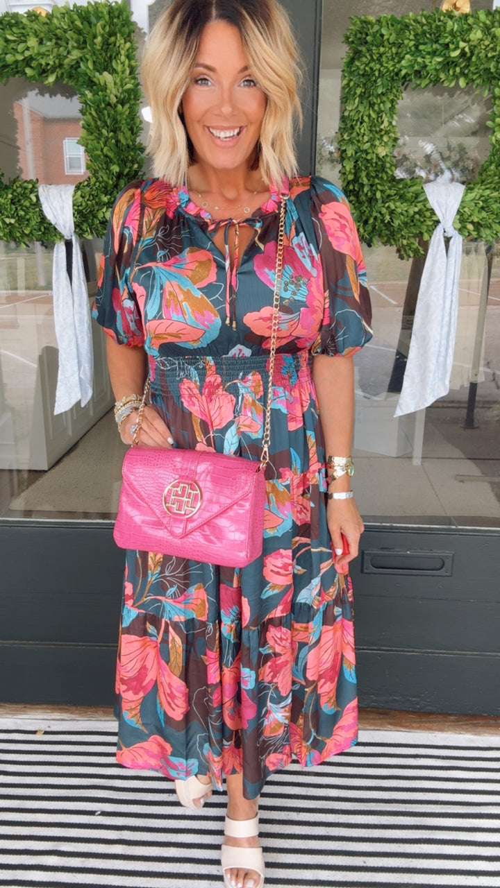 THML Betty Midi Dress