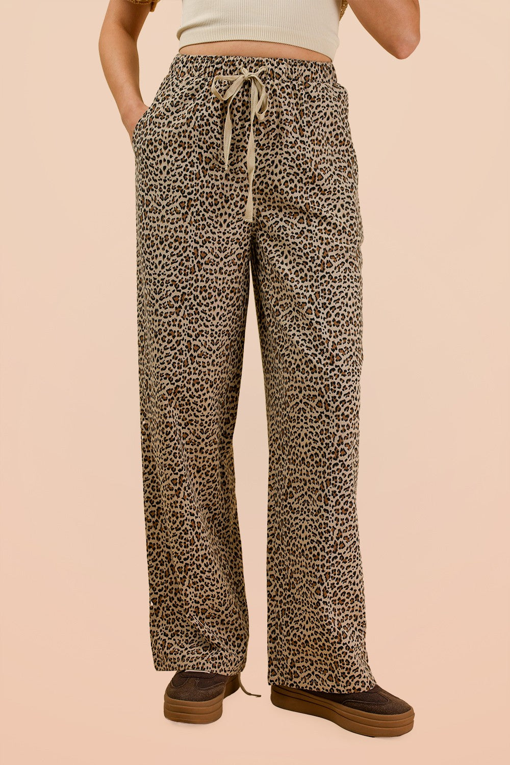 The Spotted Ease Pants