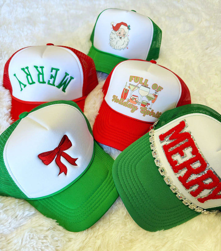 Holiday Trucker Caps