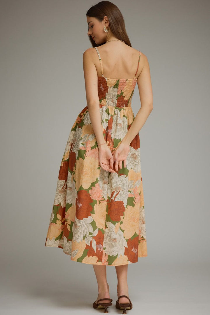 The Harvest Bloom Midi Dress