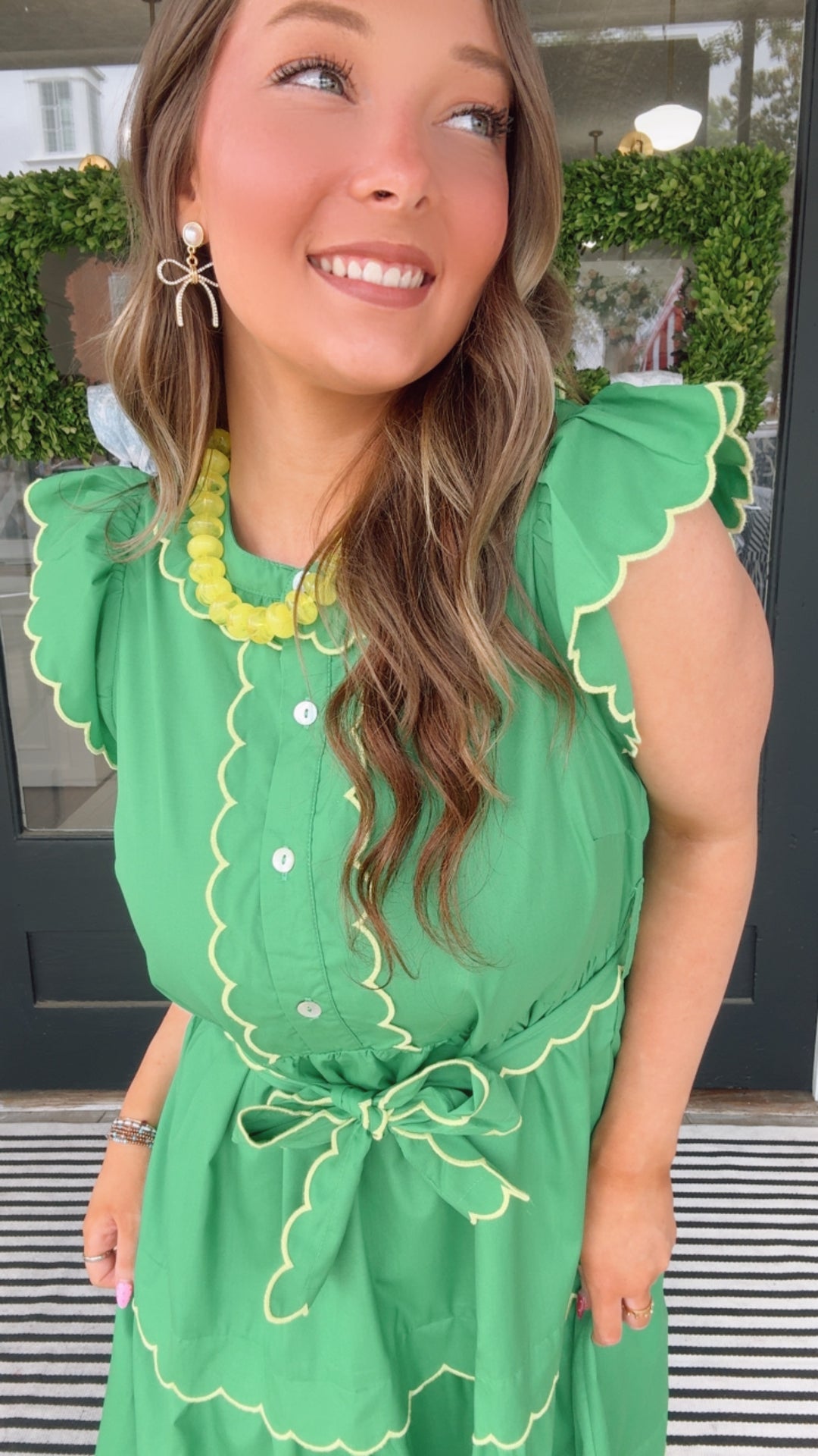 The Kensington Green Dress