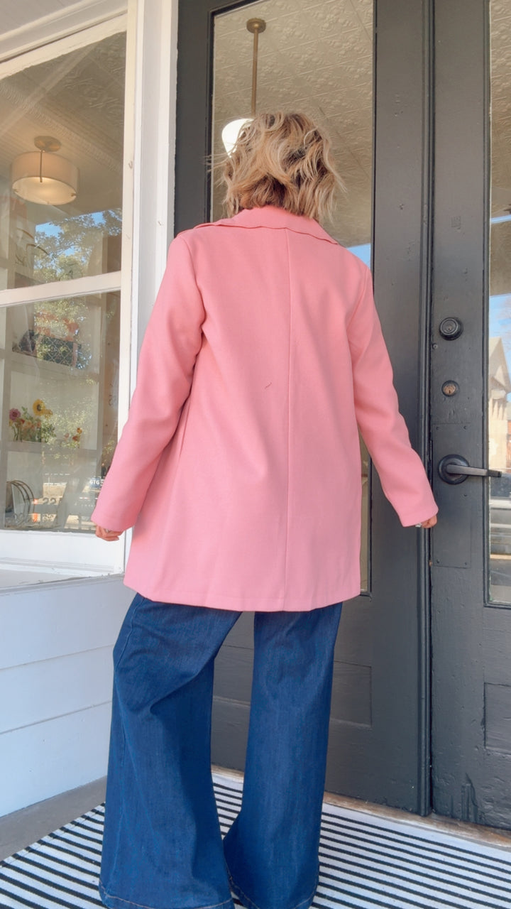 The Harper Blush Coat