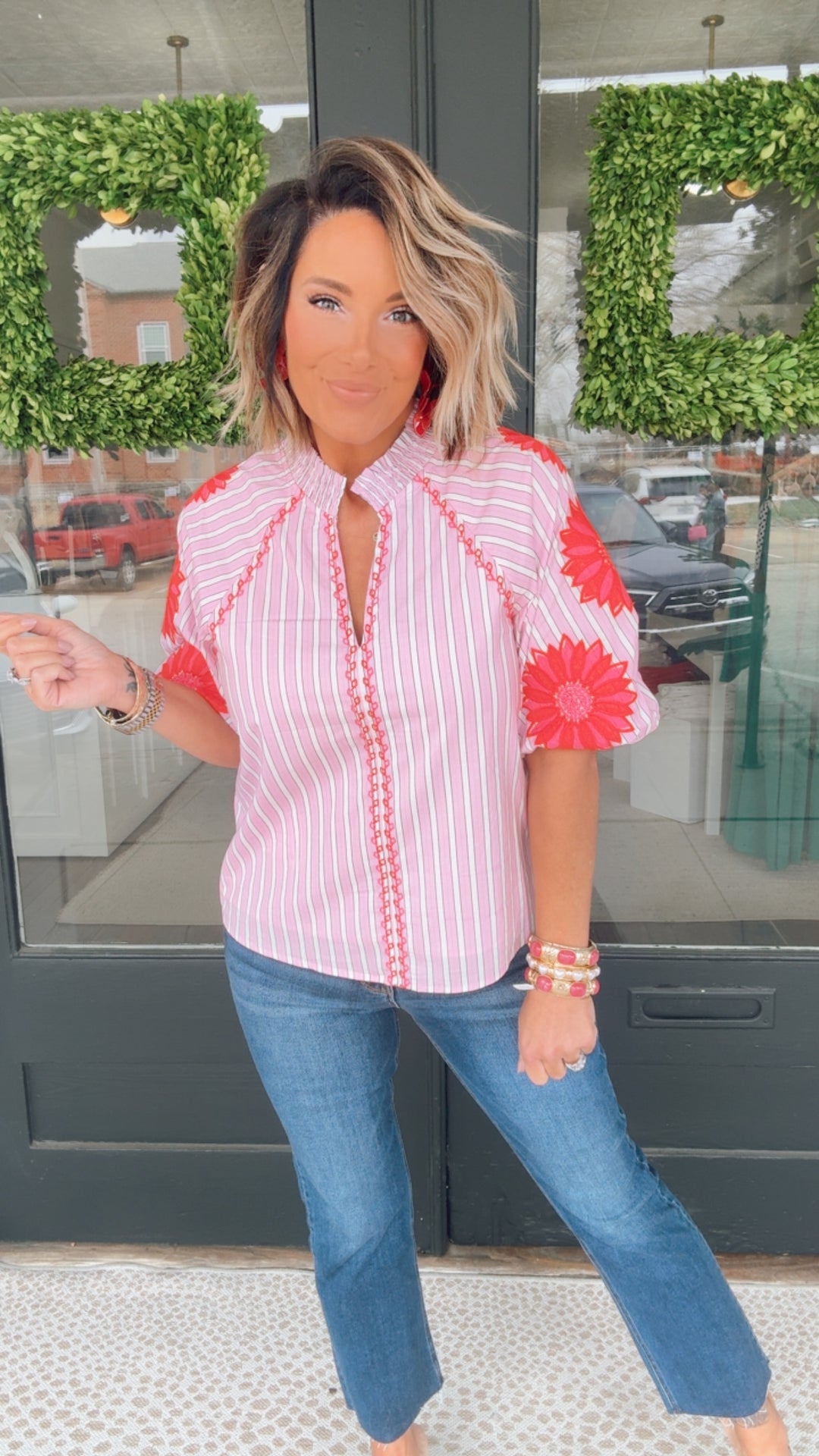 THML Stripe Serenade Top