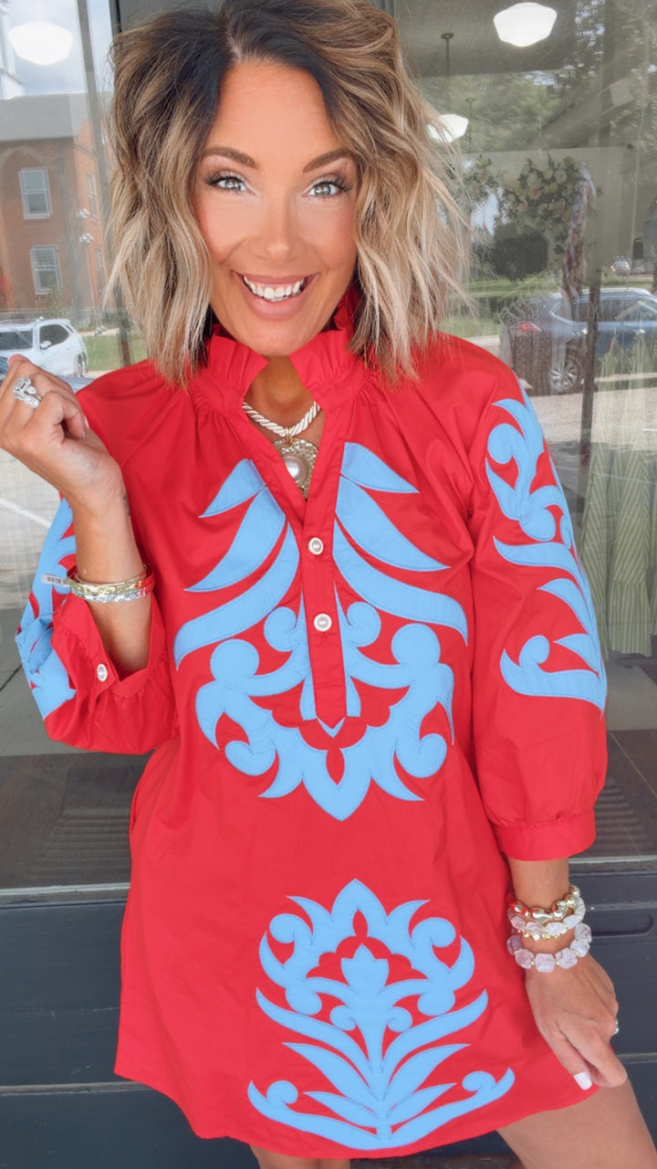 The Scarlet Statement Dress