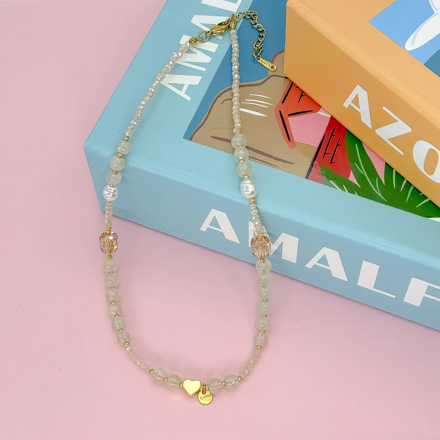 Ocean Bloom Necklace/Nude