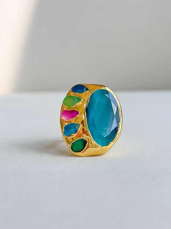 Easton Elle Multi-stone Ring