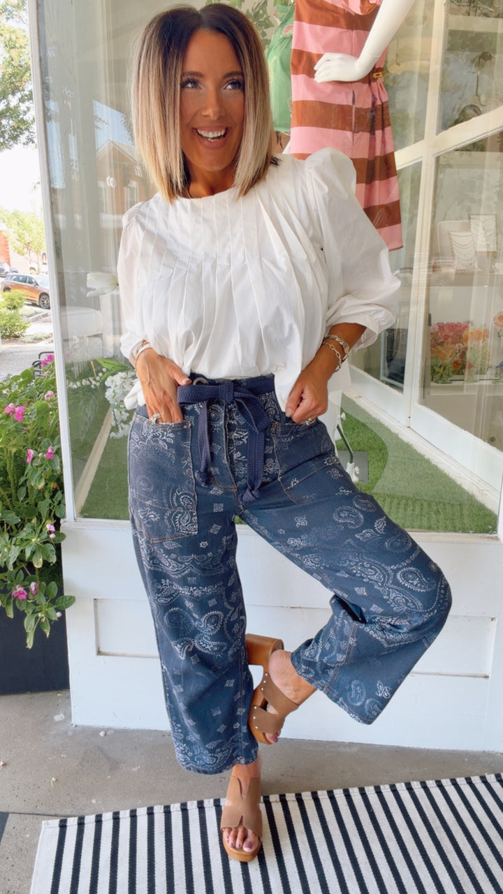 The Bandana Blues Pants