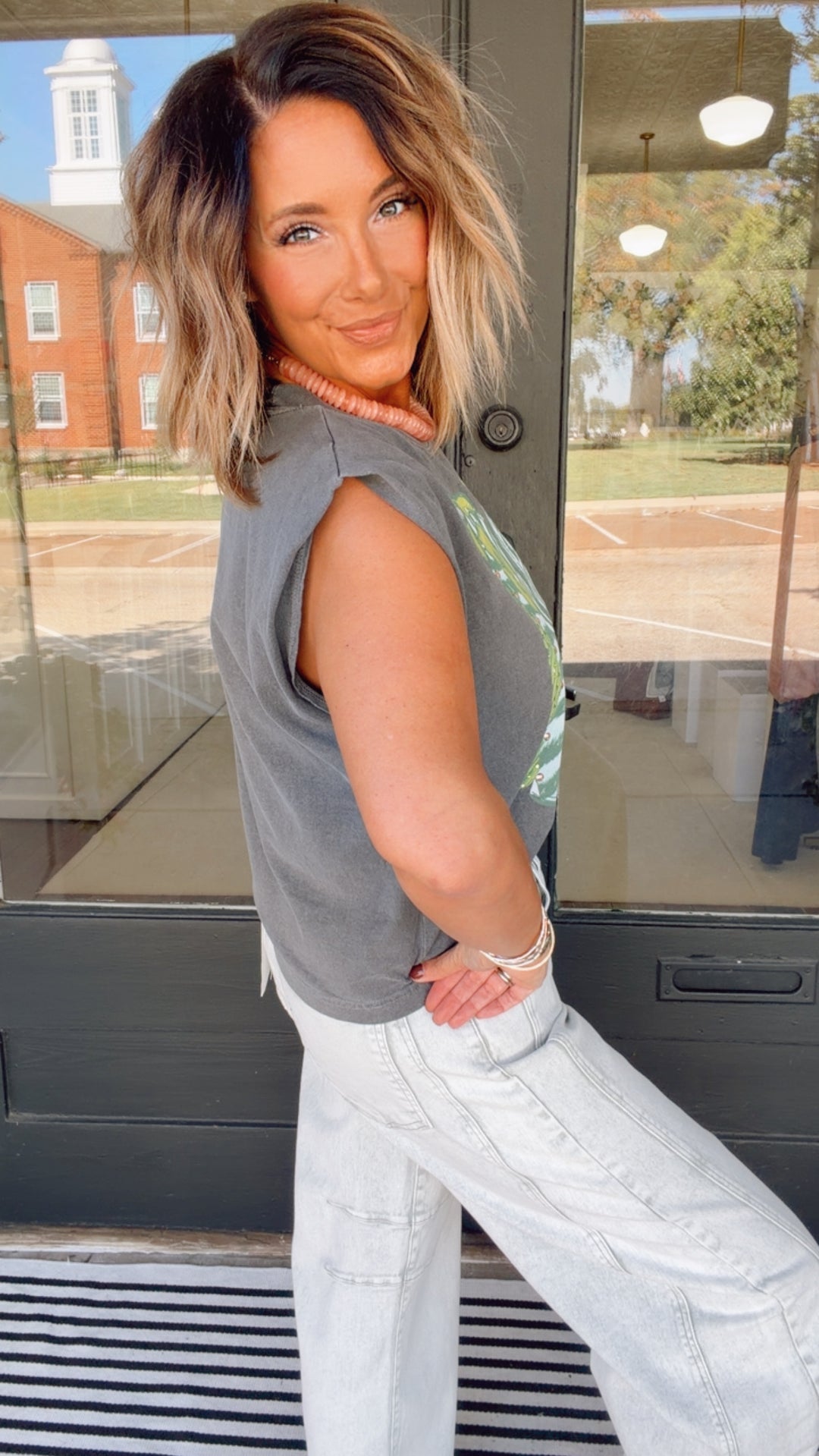 Wild Side Western Muscle Tee