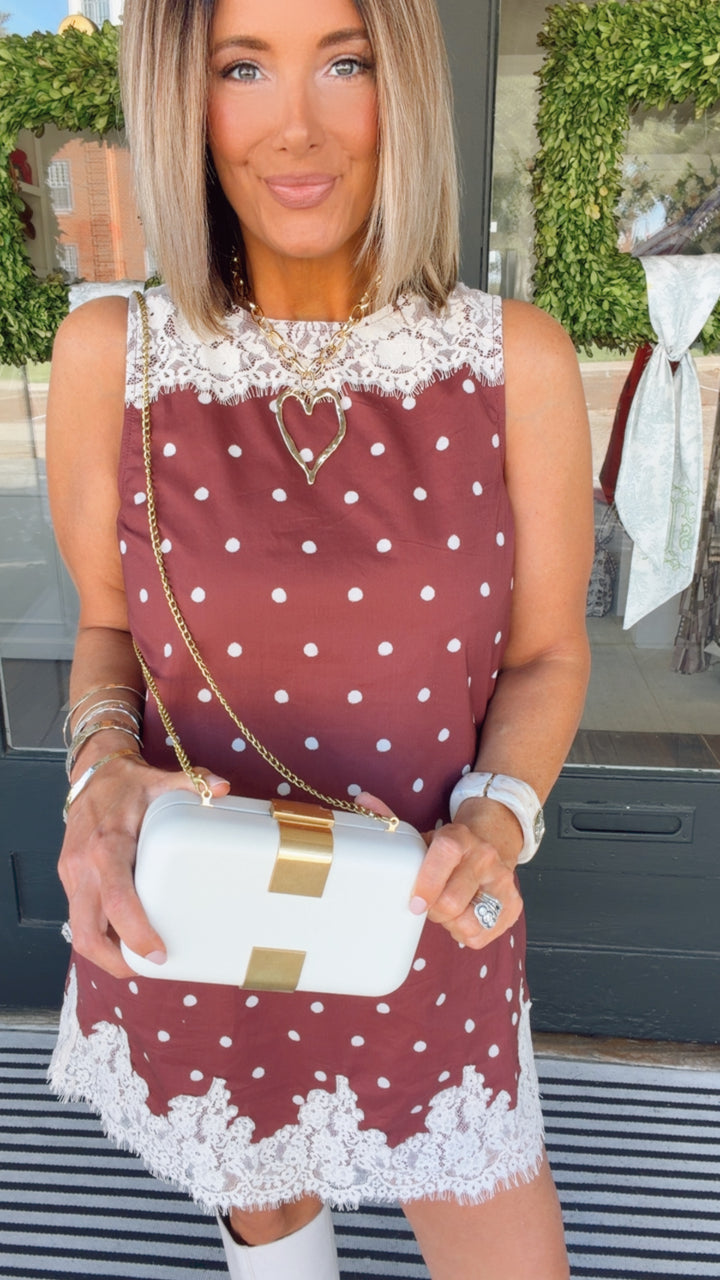 The Dotted in Lace Dress