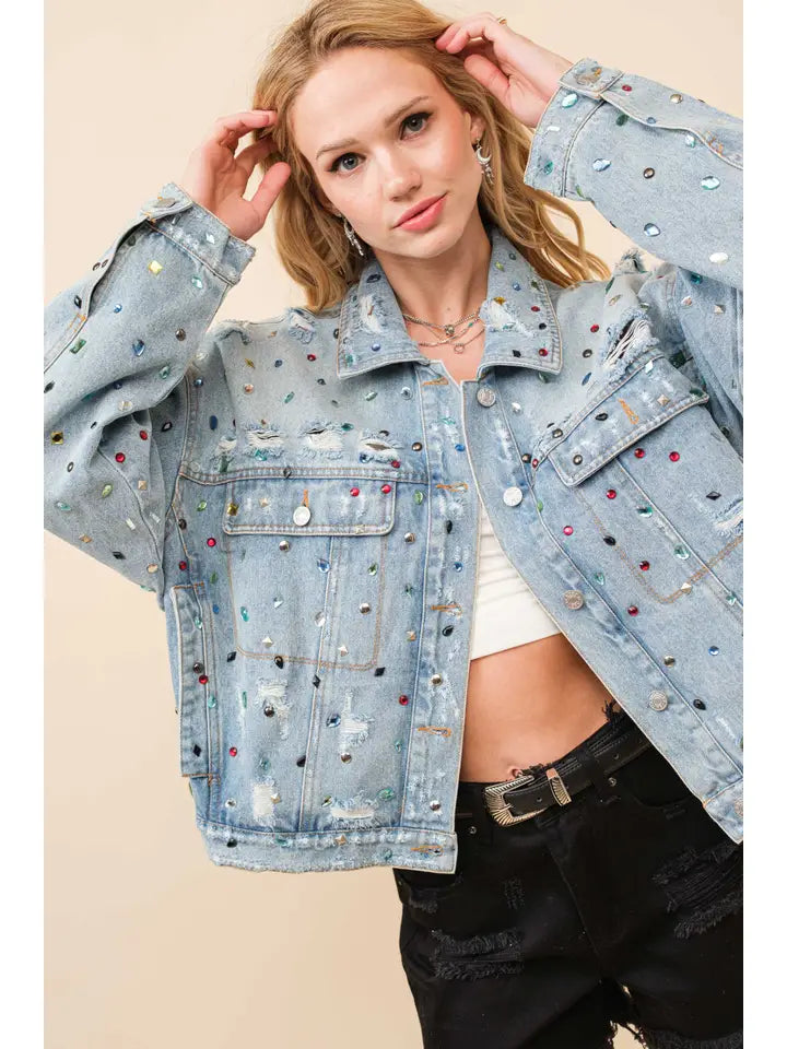 The Starlight Sparkle Denim Jacket