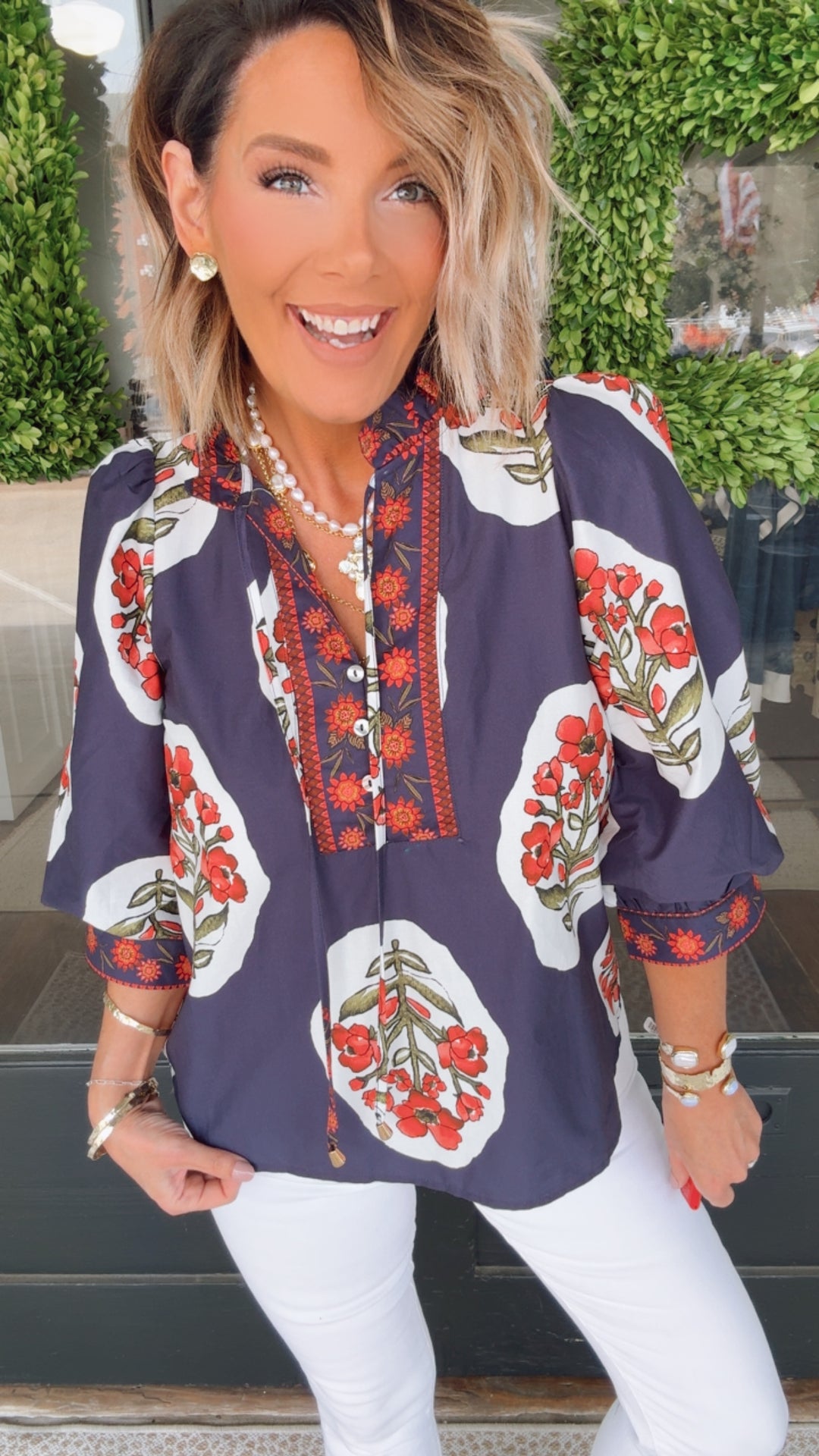 The Wanderlust Floral Top