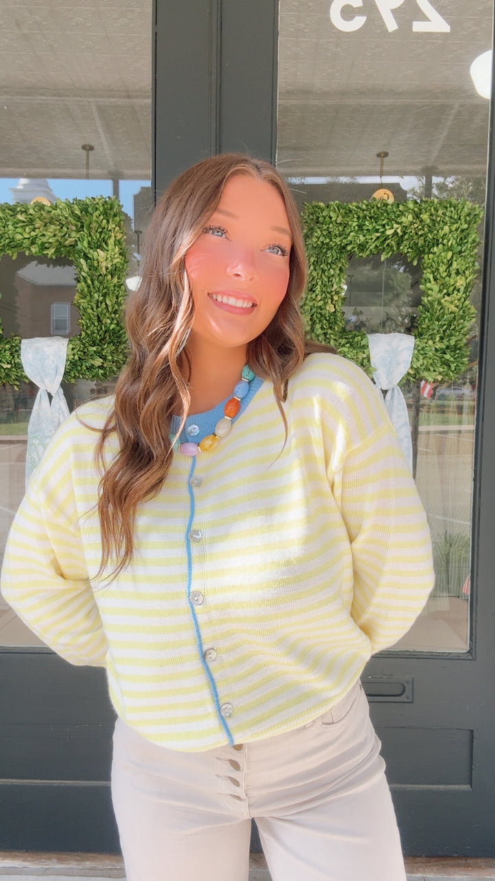 The Lemon Drop Cardigan
