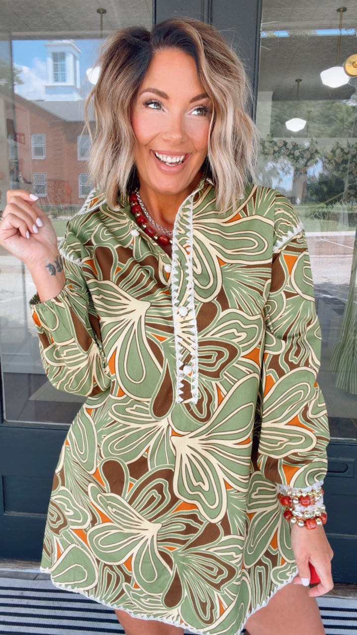 The Olive Oasis Dress