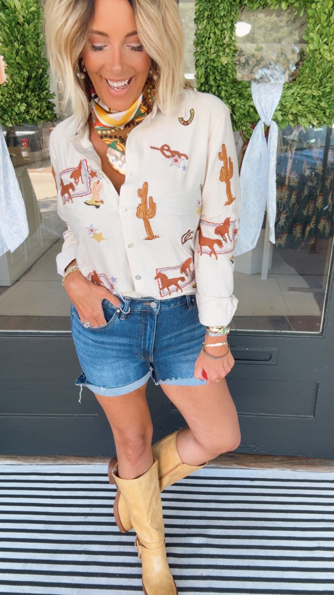 The Western Rodeo Blouse