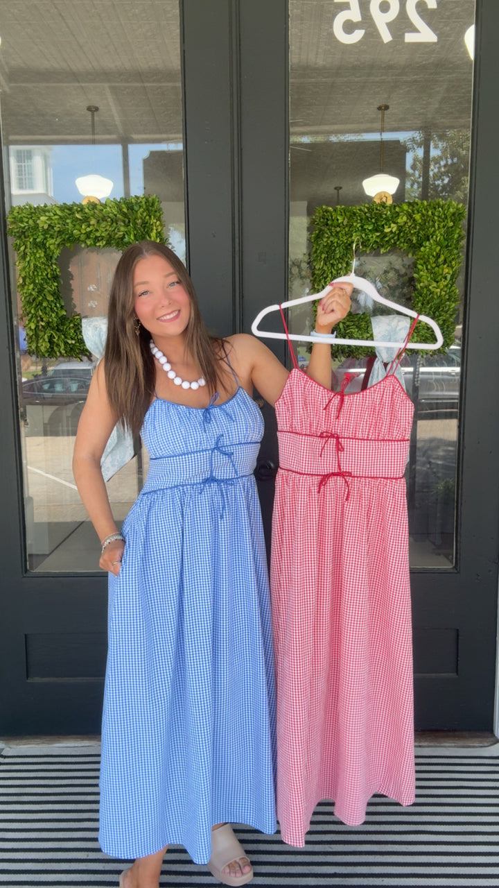 The Bluebell Picnic Midi Dress