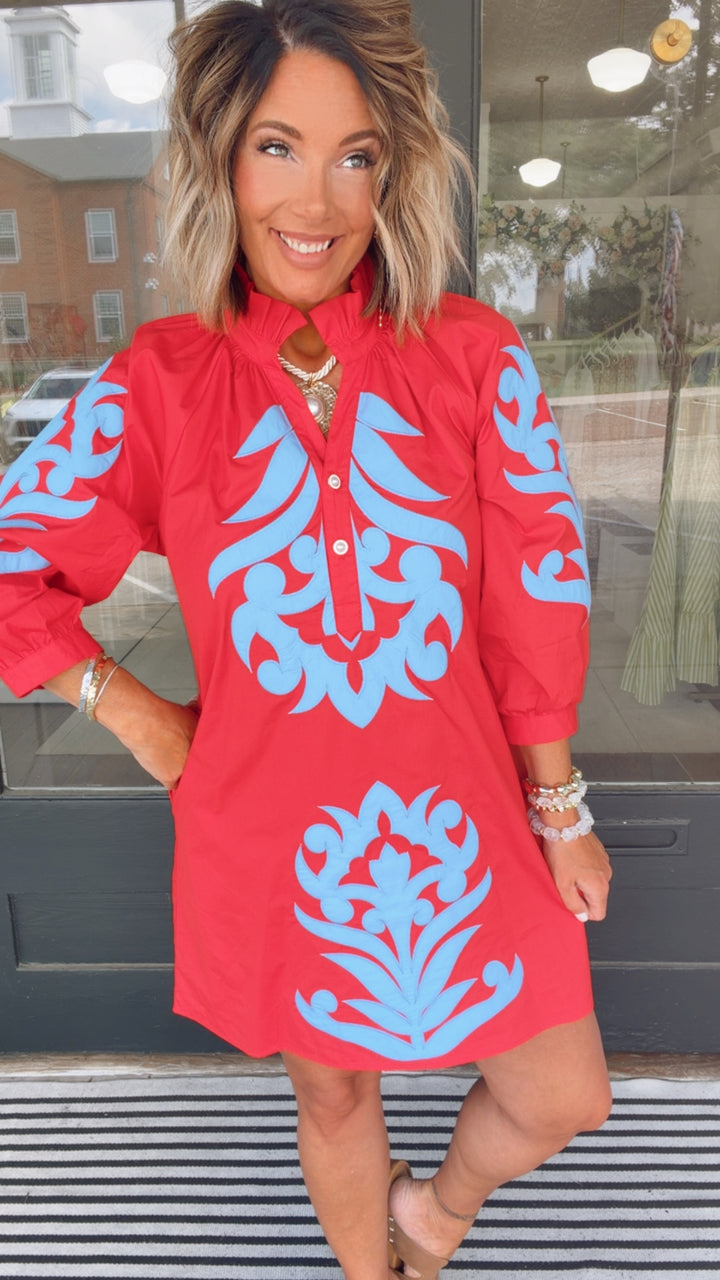The Scarlet Statement Dress