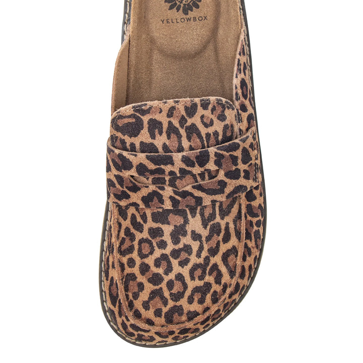 The Mila Suede Loafer Mule Clog