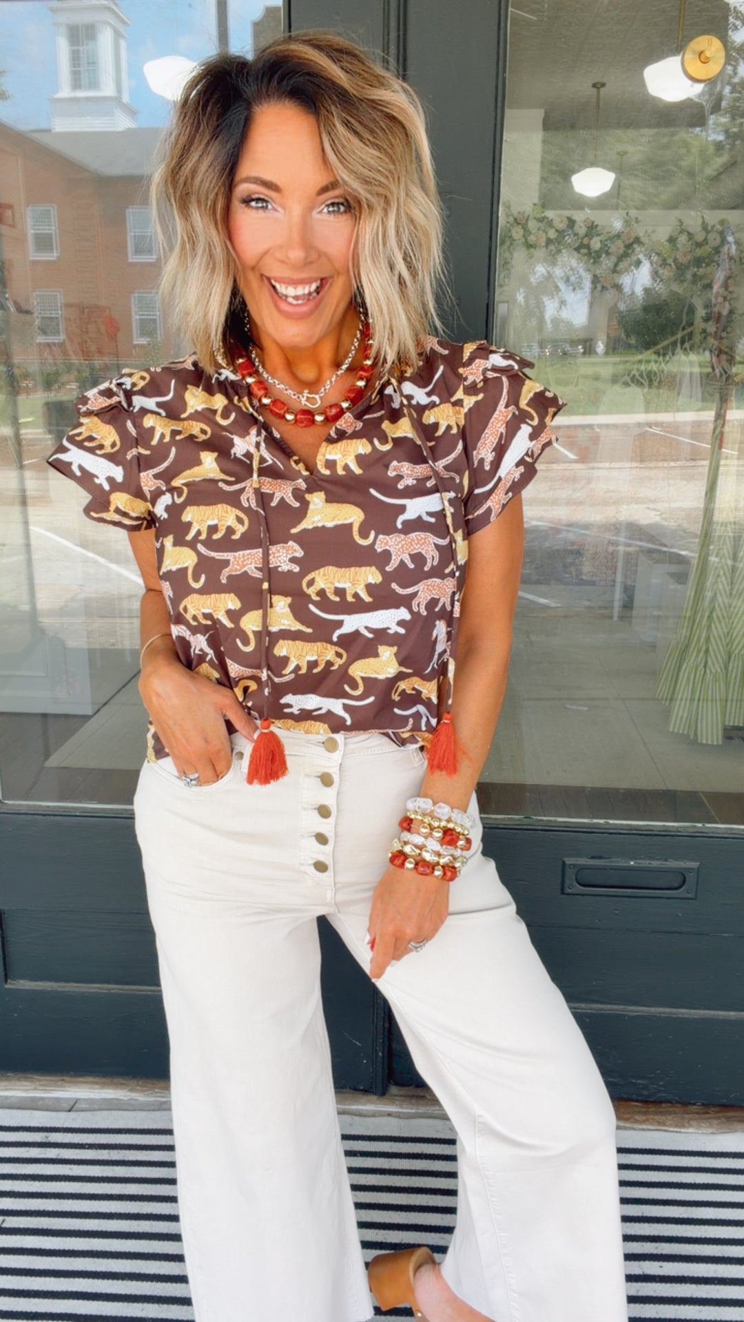 THML Wild Side Blouse