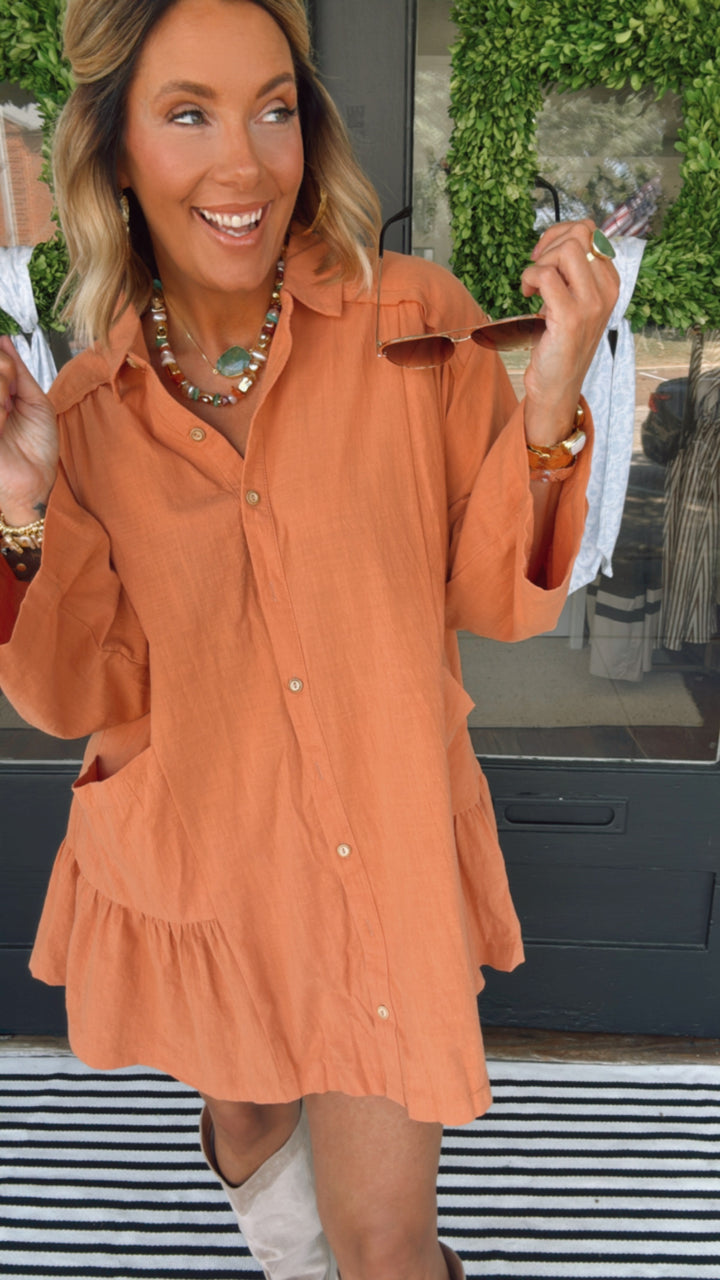 The Pumpkin Spice Dress