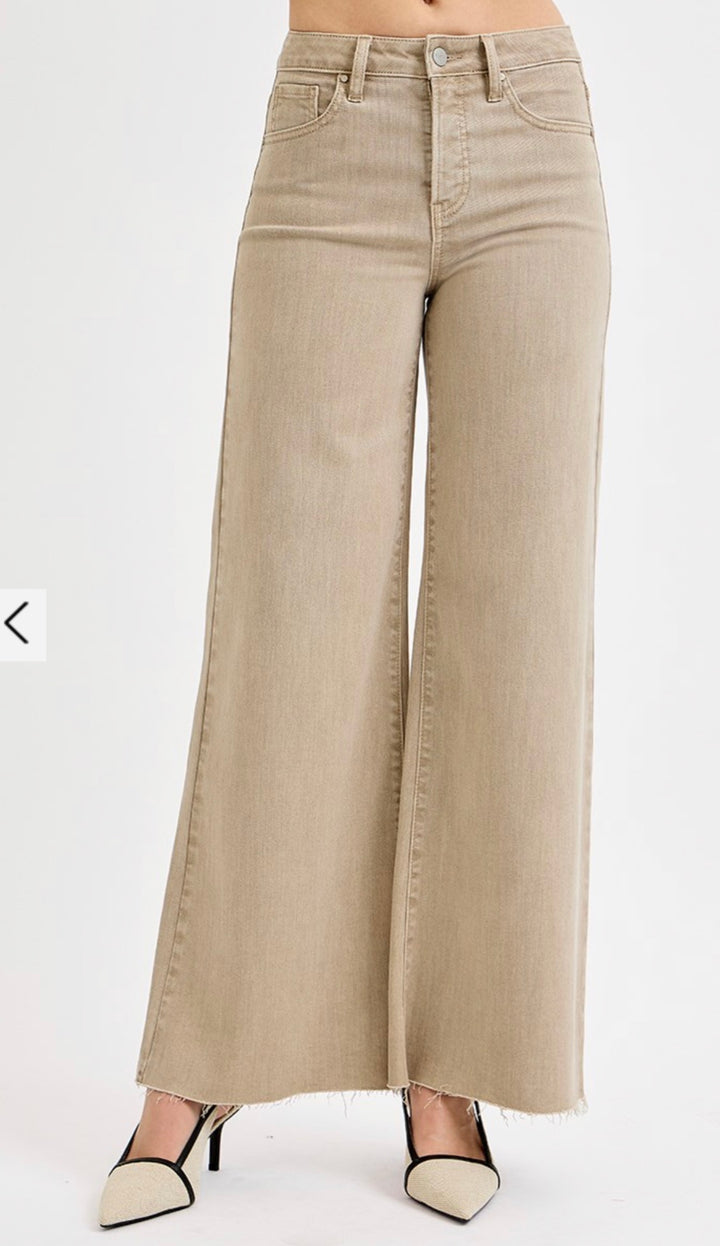 The Taupe Lurex Denim