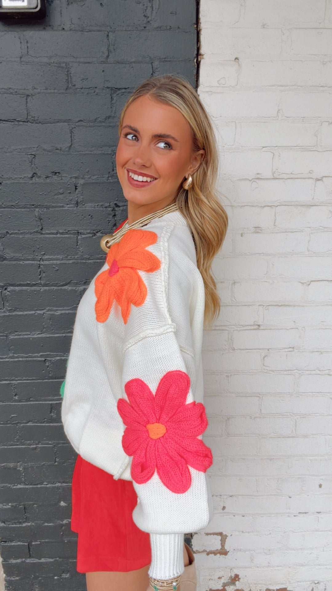 The Happy Bloom Sweater