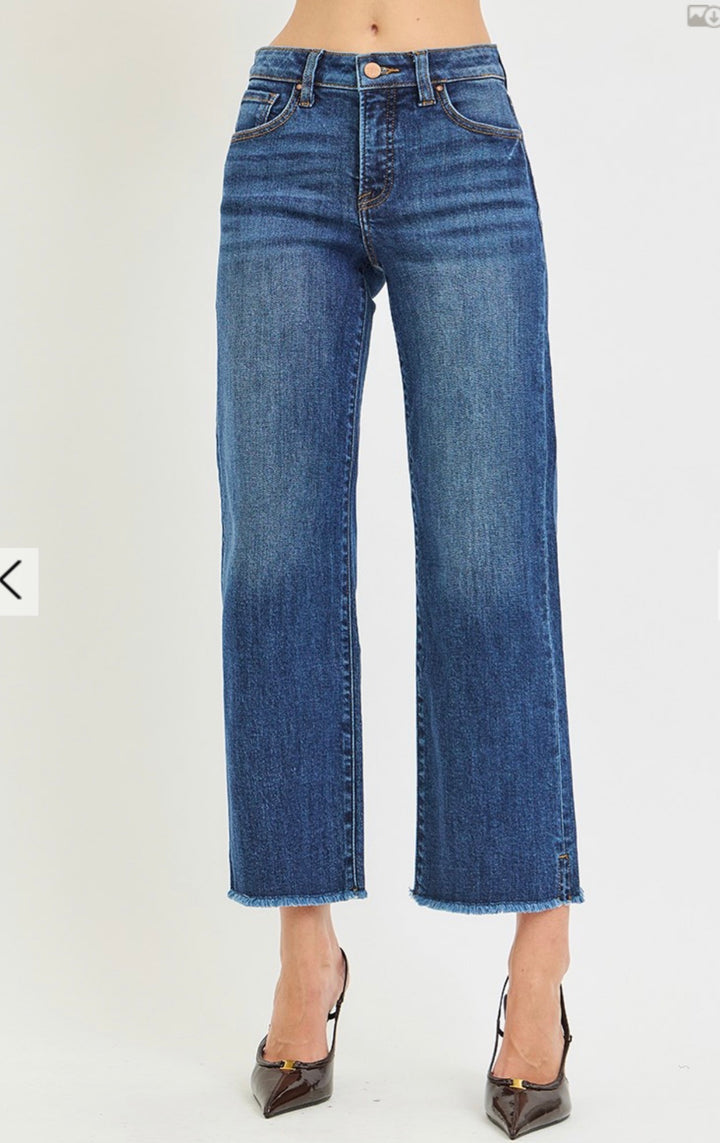 Risen The Everyday Crop Straight Jeans