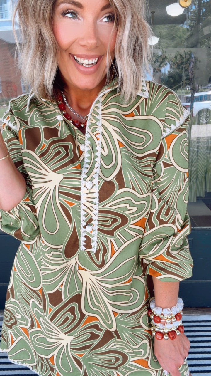 The Olive Oasis Dress